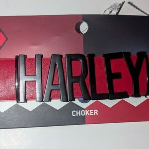 DC Comics Red and Black Choker